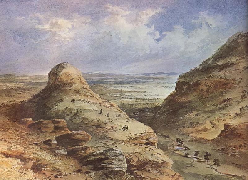 Samuel Thomas Gill The Flinders Range oil painting picture